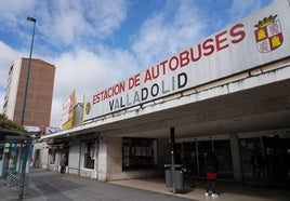 Imagen de archivo de la estación de autobuses de Valladolid.