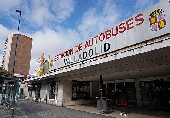 Imagen de archivo de la estación de autobuses de Valladolid.