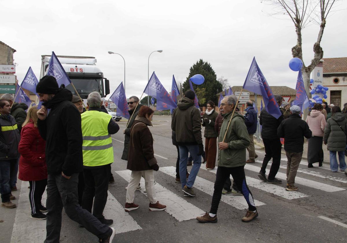 Peñafiel reclama la construcción definitiva de la A-11 tras 30 años de promesas