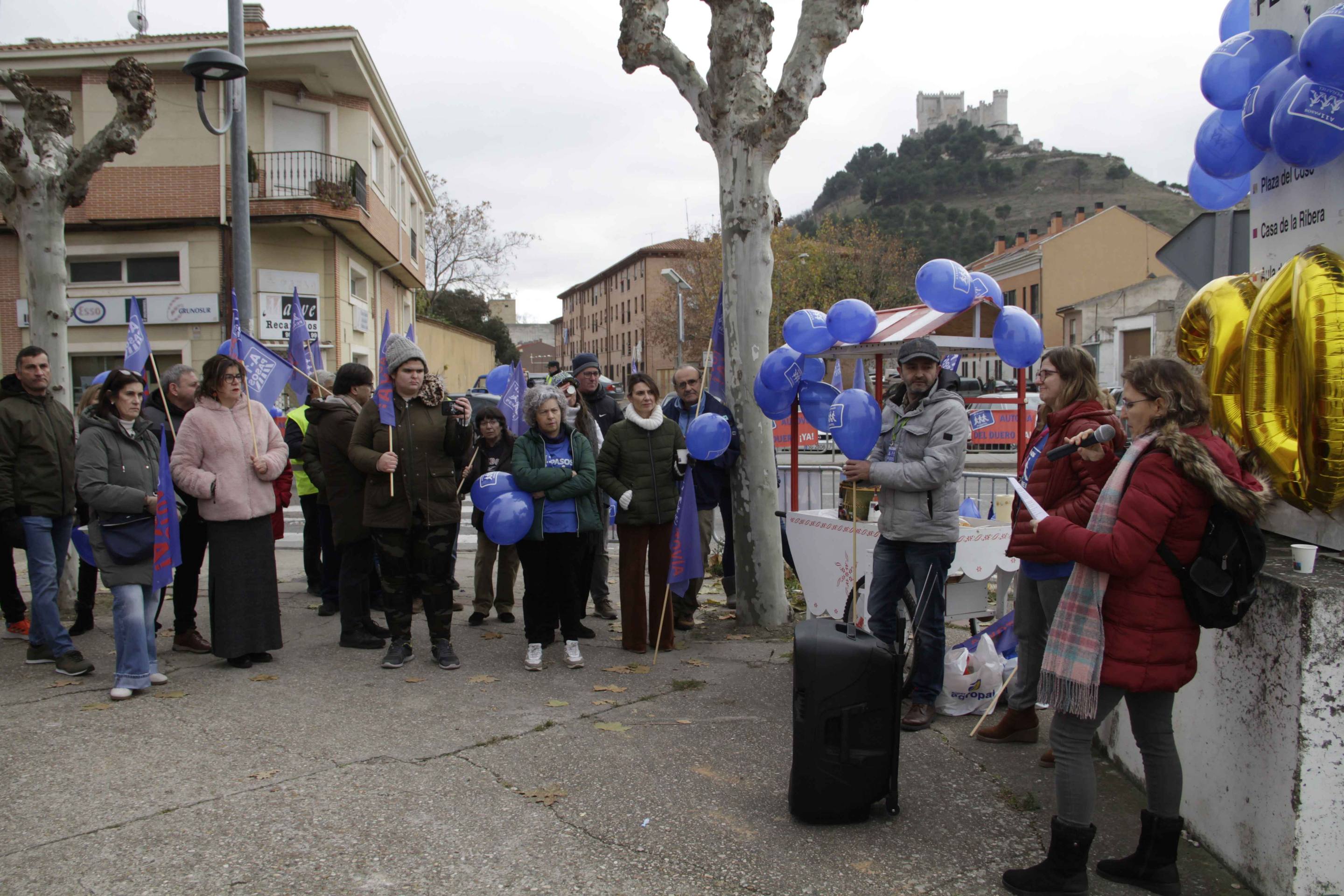 Peñafiel reclama la construcción definitiva de la A-11 tras 30 años de promesas