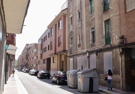 Calle Olmedo de Valladolid.