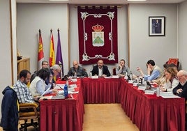 Pleno en el Ayuntamiento de Tordesillas.