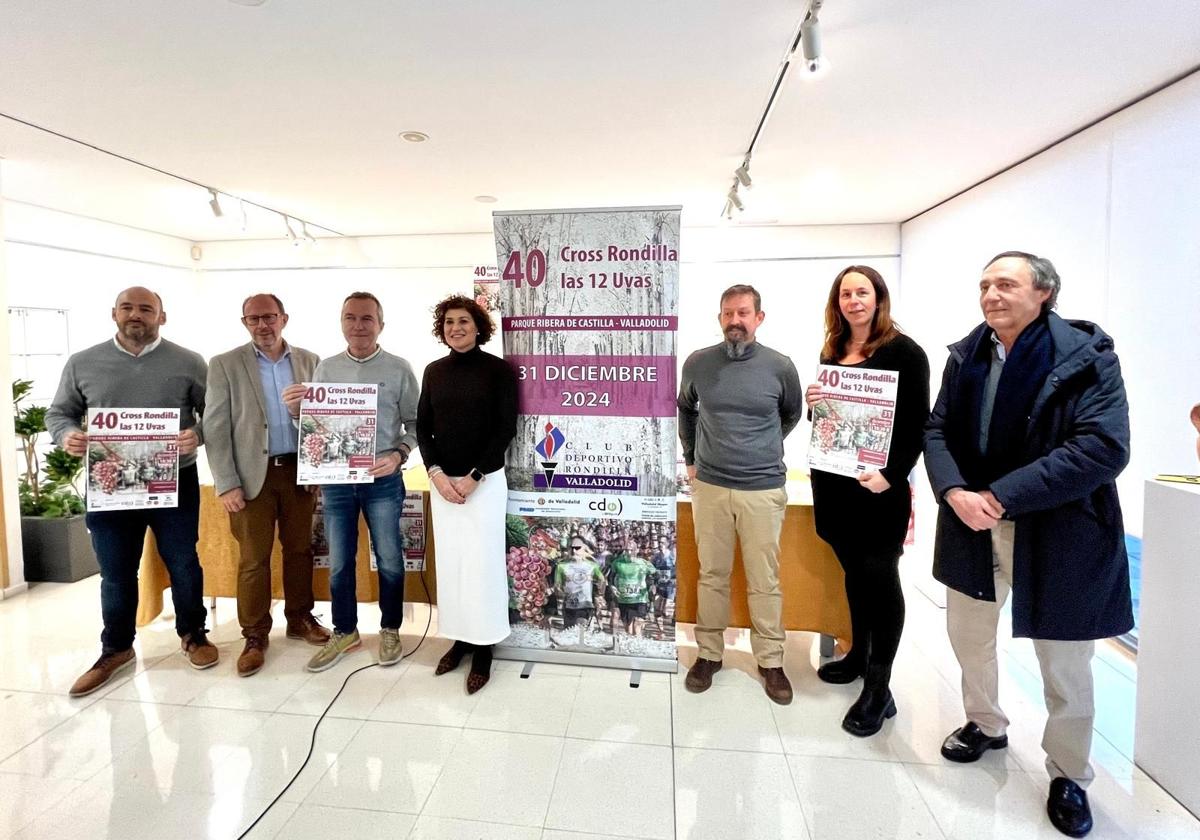 Presentación del Cross de las Doce Uvas en el Centro Cívico de La Rondilla.