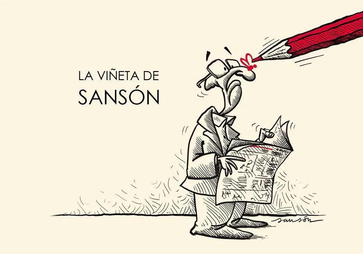 La viñeta de Sansón: 'Pensionista, set y partidos'