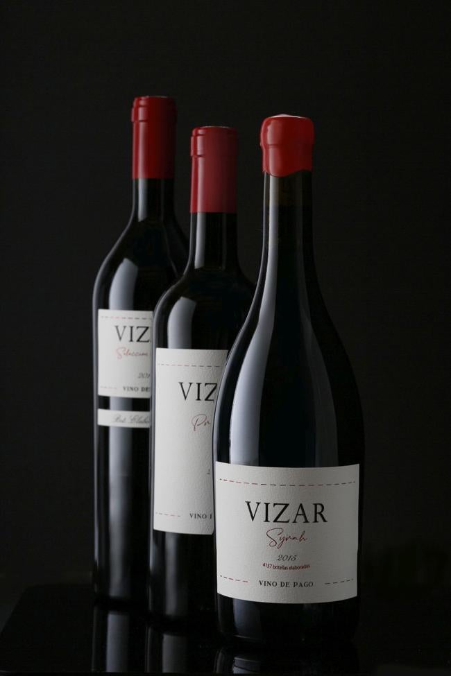 Gama de vinos de Pago de Bodegas Vizar.