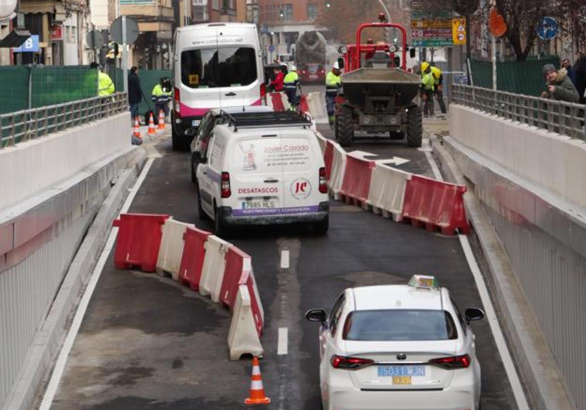 Reapertura del túnel de Labradores este miércoles.