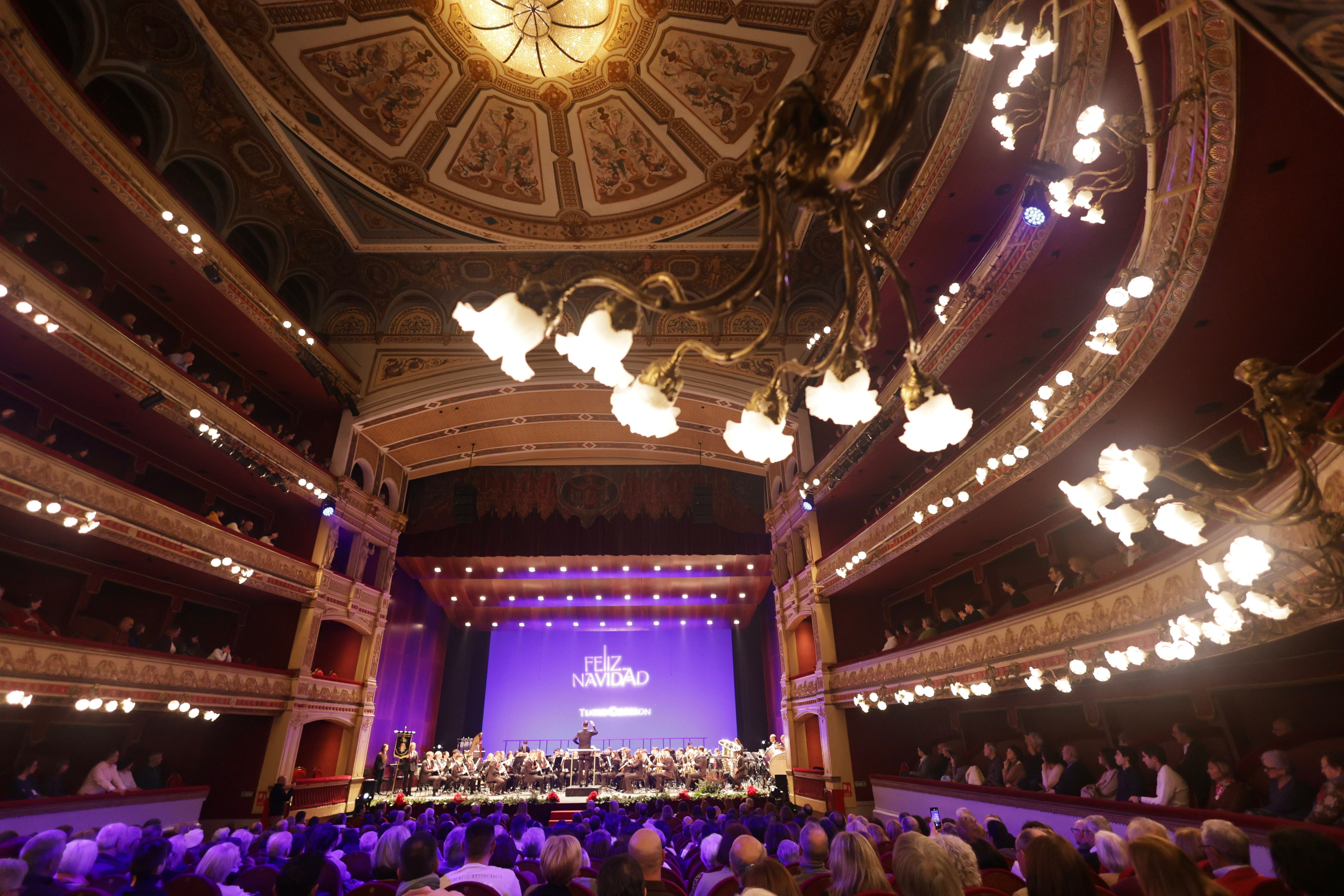 Las imágenes del pregón de Navidad en el Teatro Calderón