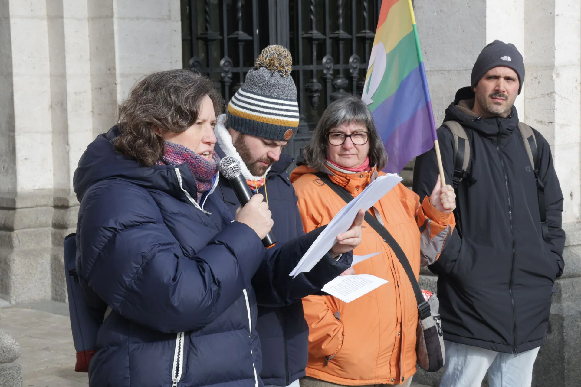 La protesta contra las agresiones homófobas, en imágenes