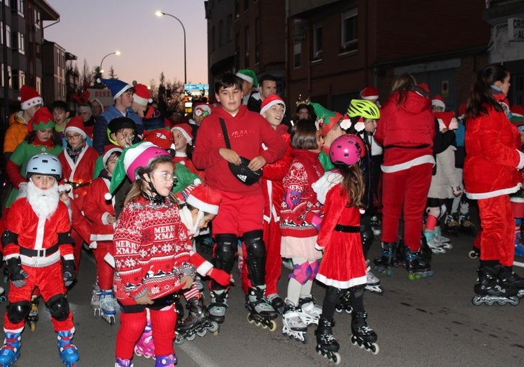 La Cabalgata de Papá Noel de Medina del Campo, en imágenes