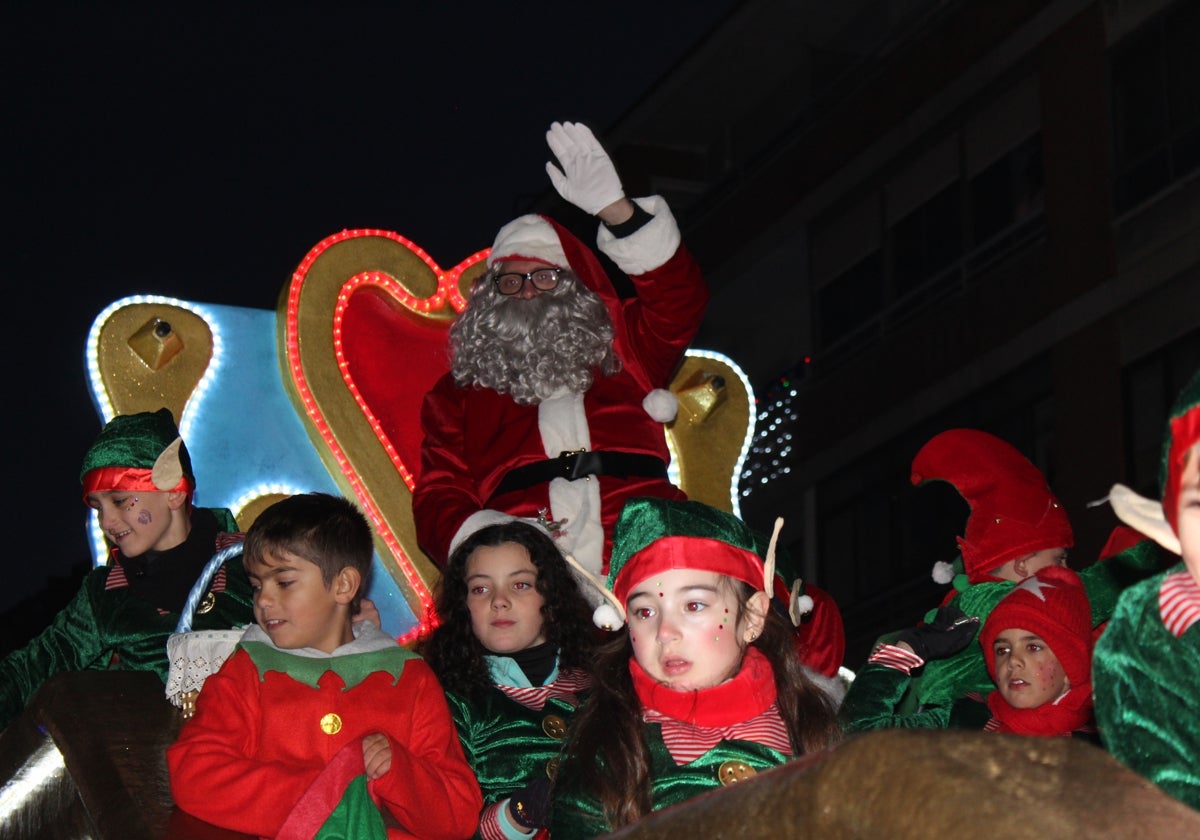 Papá Noel en Medina del Campo