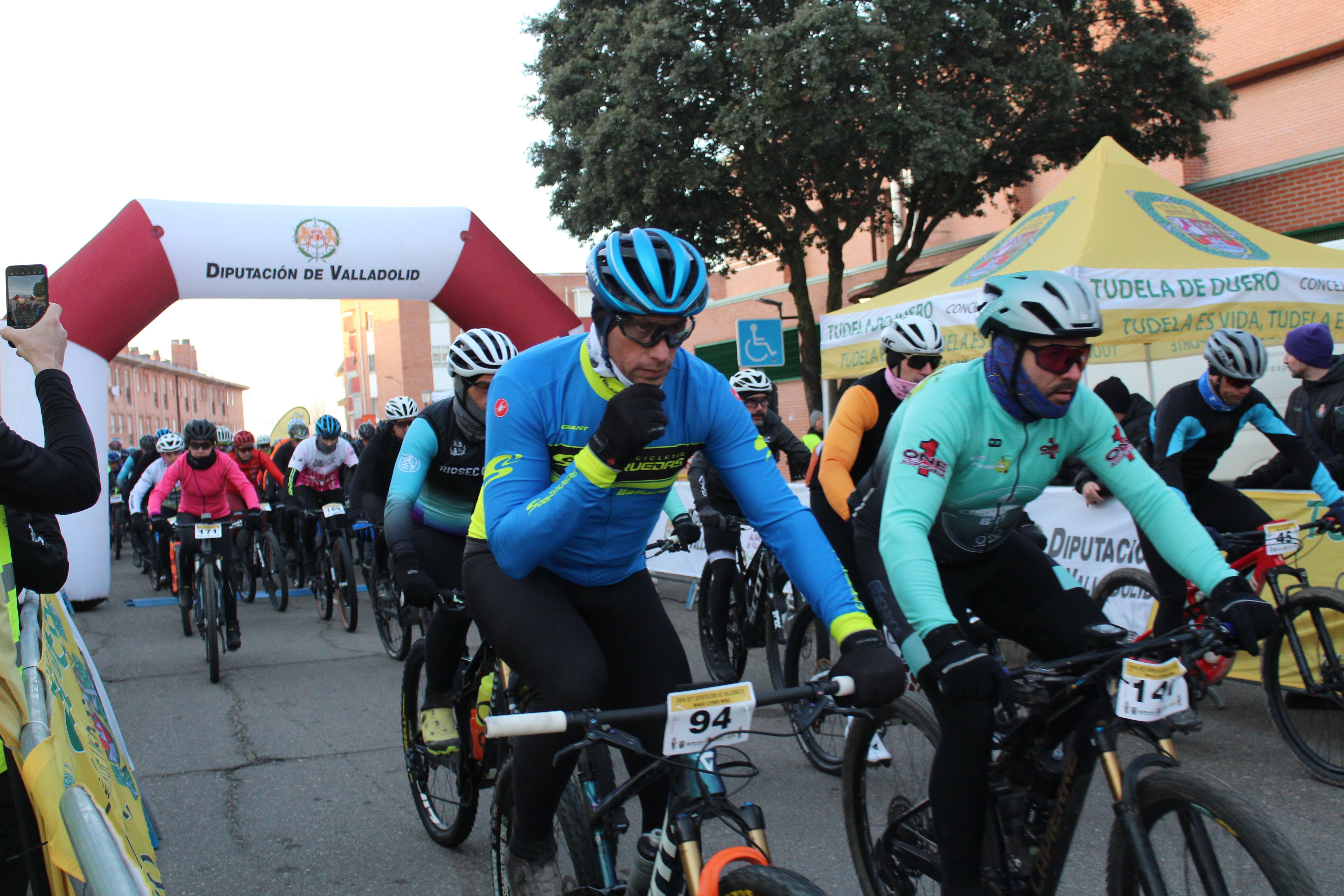 La XIII Bajo Cero Bike de Tudela de Duero, en imágenes