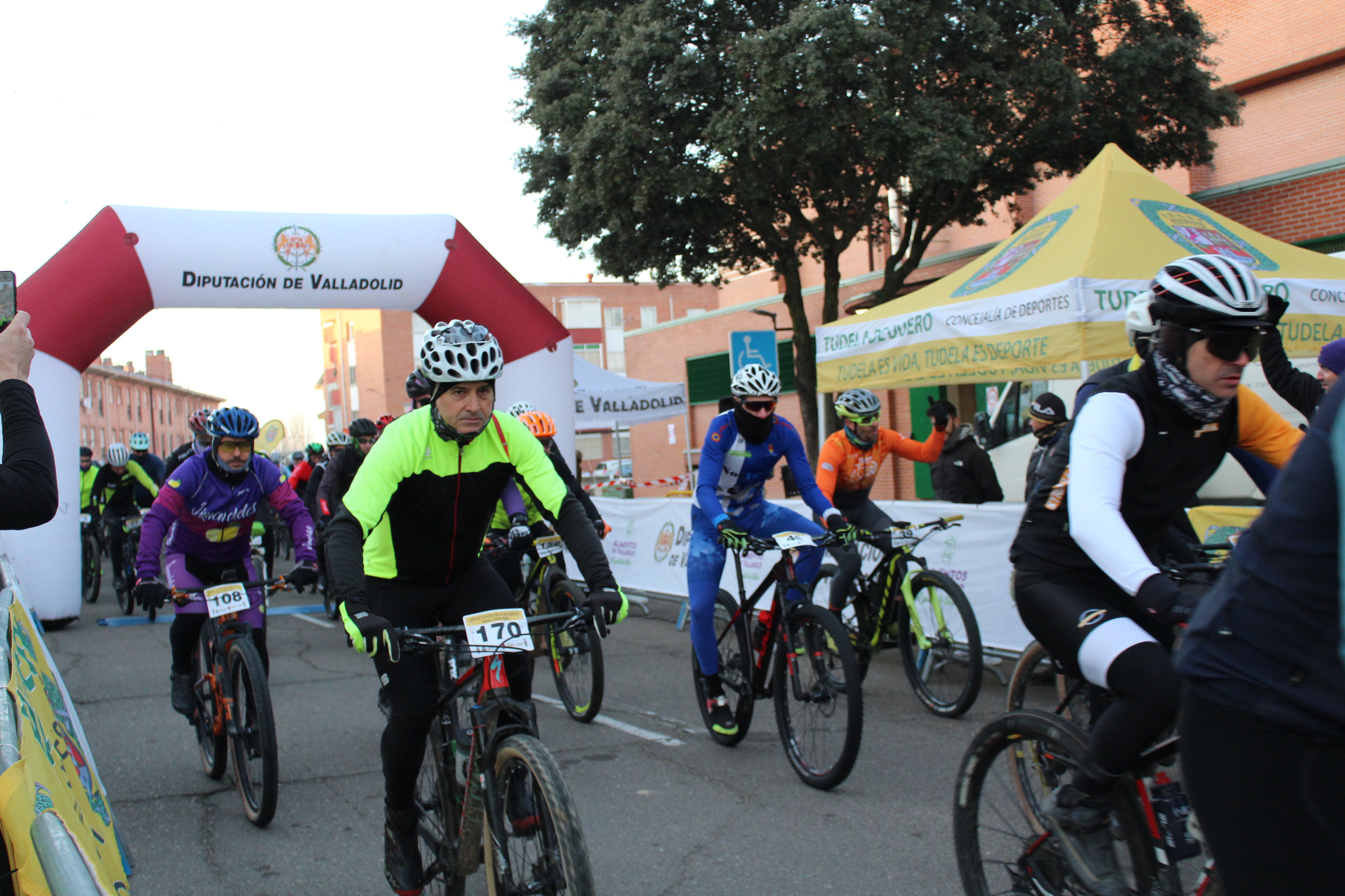 La XIII Bajo Cero Bike de Tudela de Duero, en imágenes