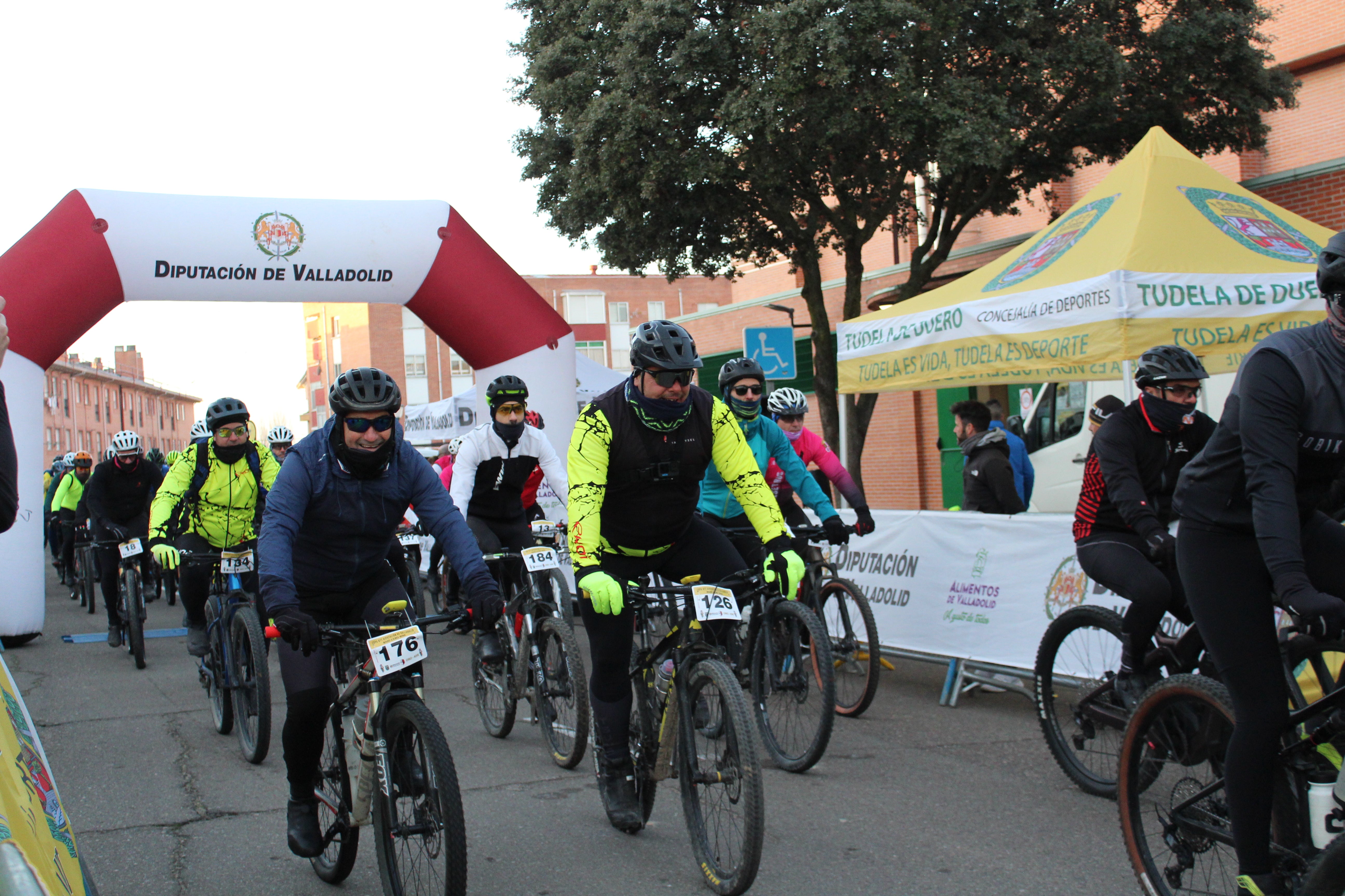 La XIII Bajo Cero Bike de Tudela de Duero, en imágenes