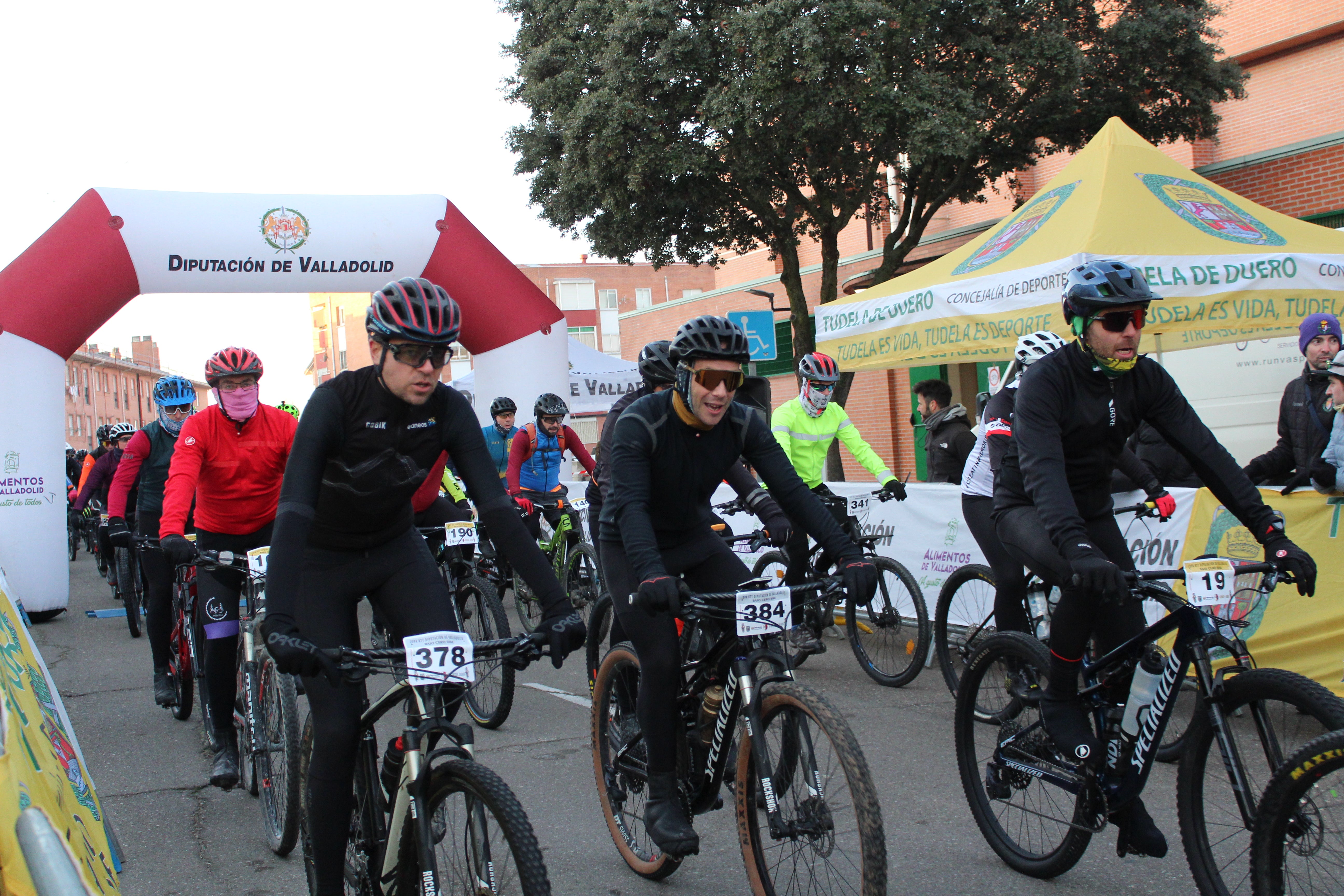 La XIII Bajo Cero Bike de Tudela de Duero, en imágenes