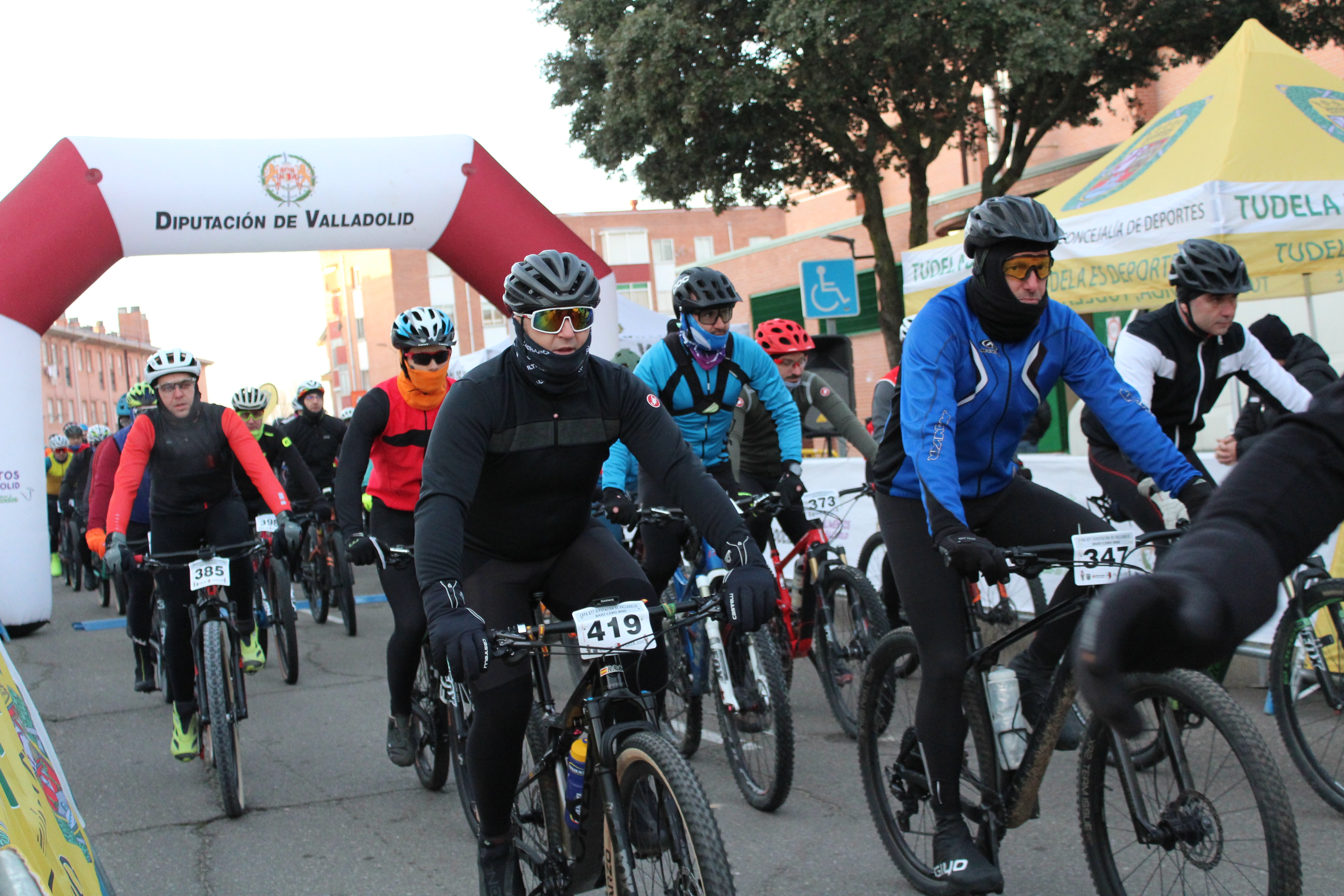 La XIII Bajo Cero Bike de Tudela de Duero, en imágenes