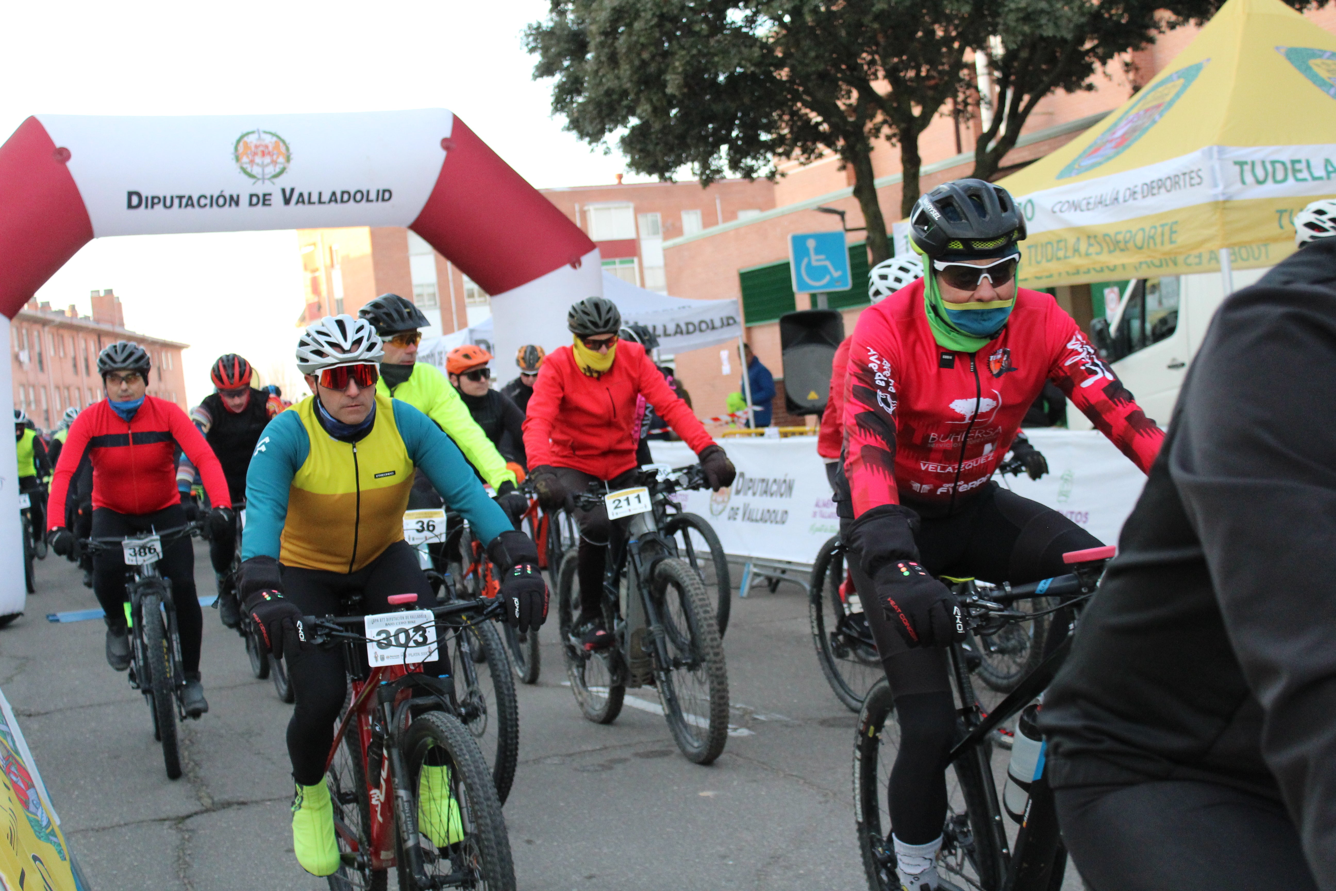 La XIII Bajo Cero Bike de Tudela de Duero, en imágenes