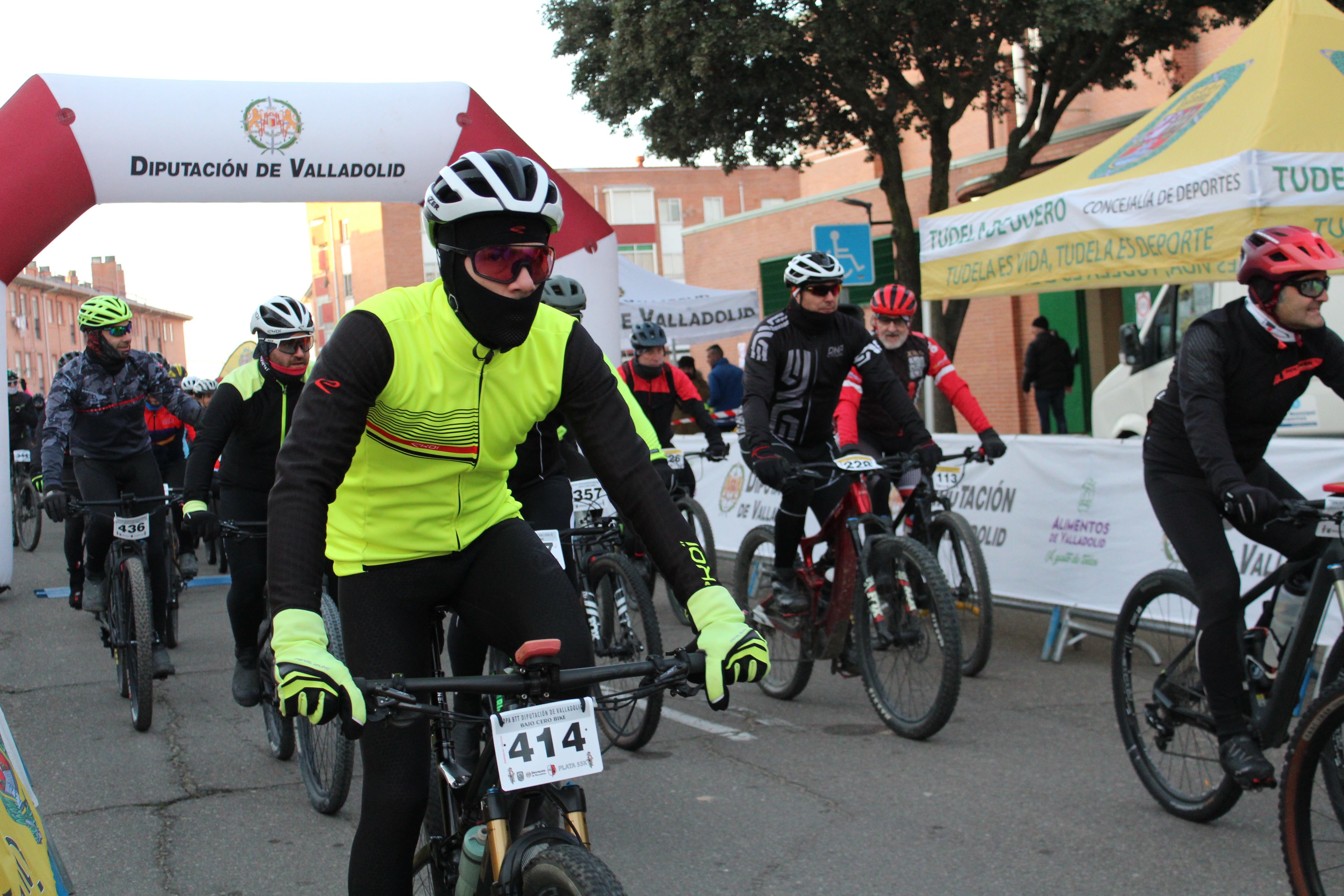 La XIII Bajo Cero Bike de Tudela de Duero, en imágenes