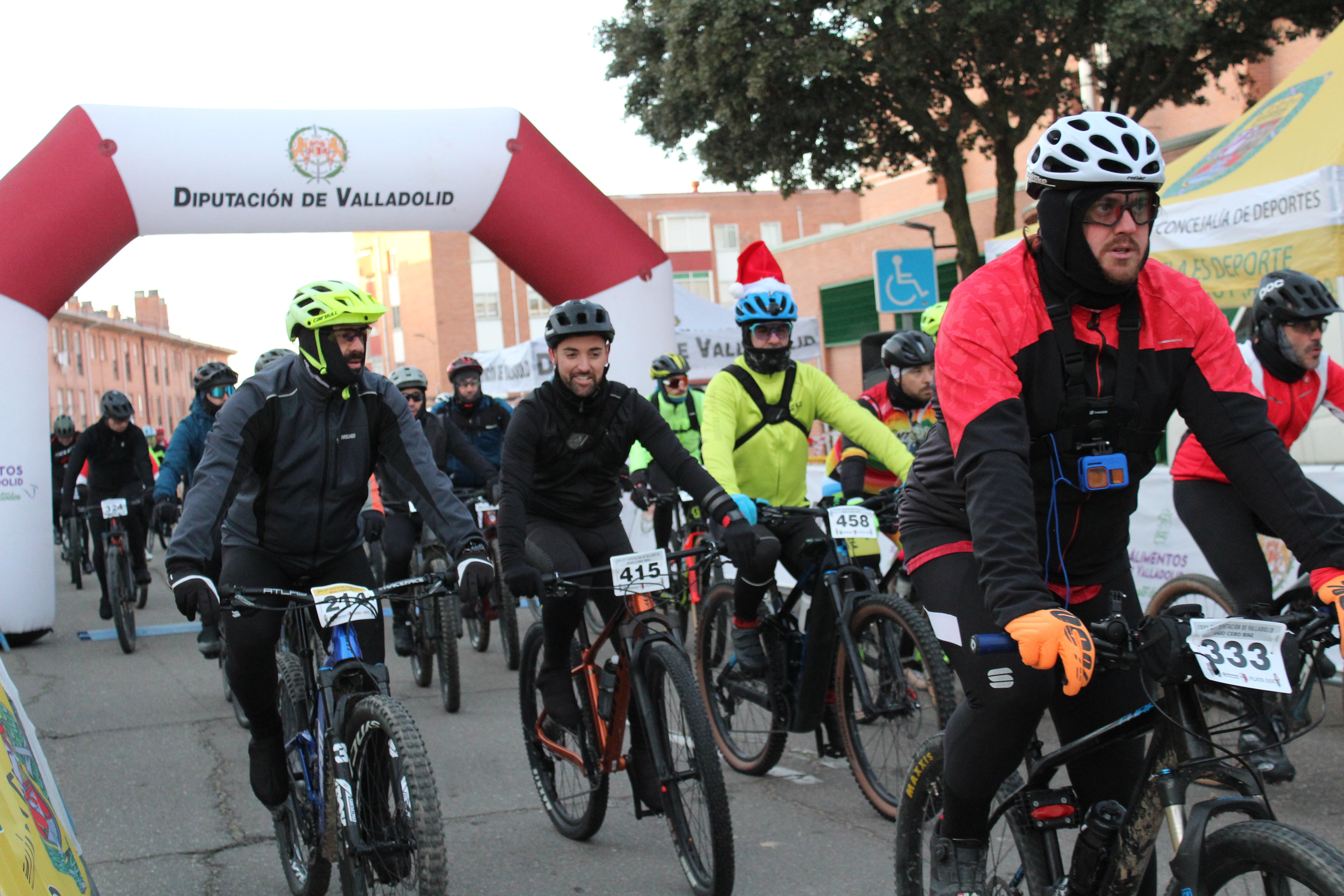 La XIII Bajo Cero Bike de Tudela de Duero, en imágenes