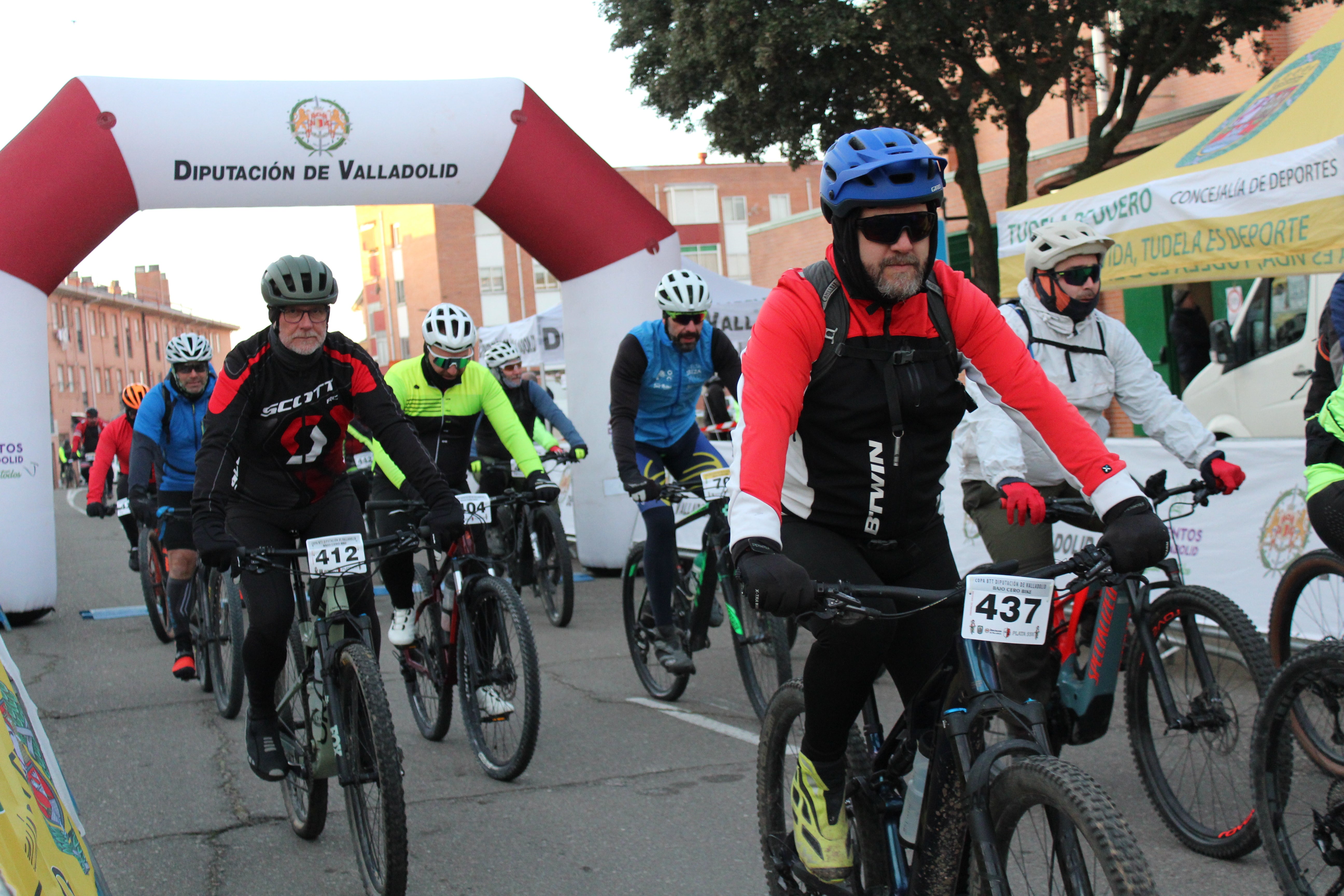 La XIII Bajo Cero Bike de Tudela de Duero, en imágenes