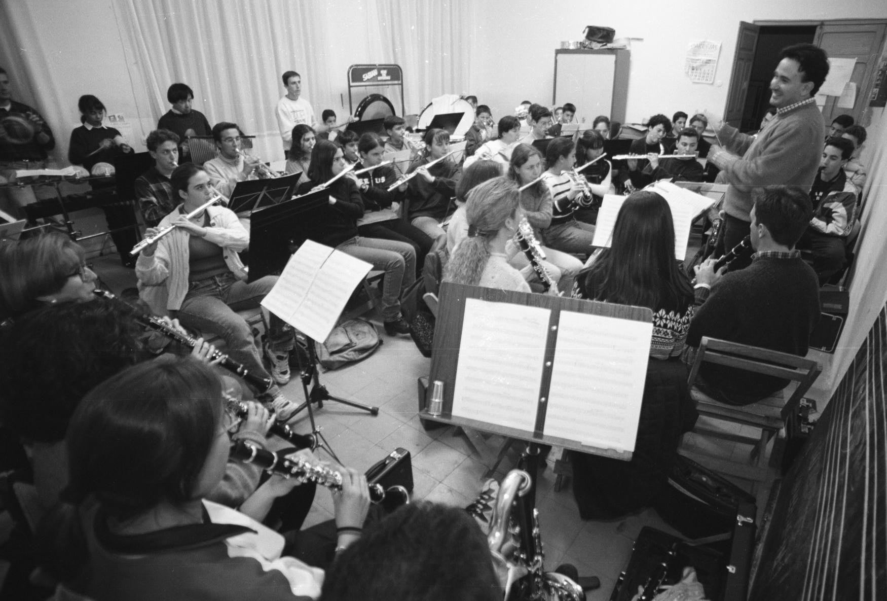 Escuela de música de Medina del Campo. 1980.