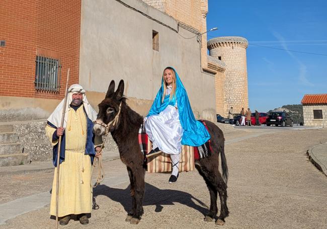 San José y la Virgen salieron desde las inmediaciones del castillo