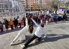 Las actividades se desarrollaron en la Plaza de la solidaridad del Barrio de la Victoria