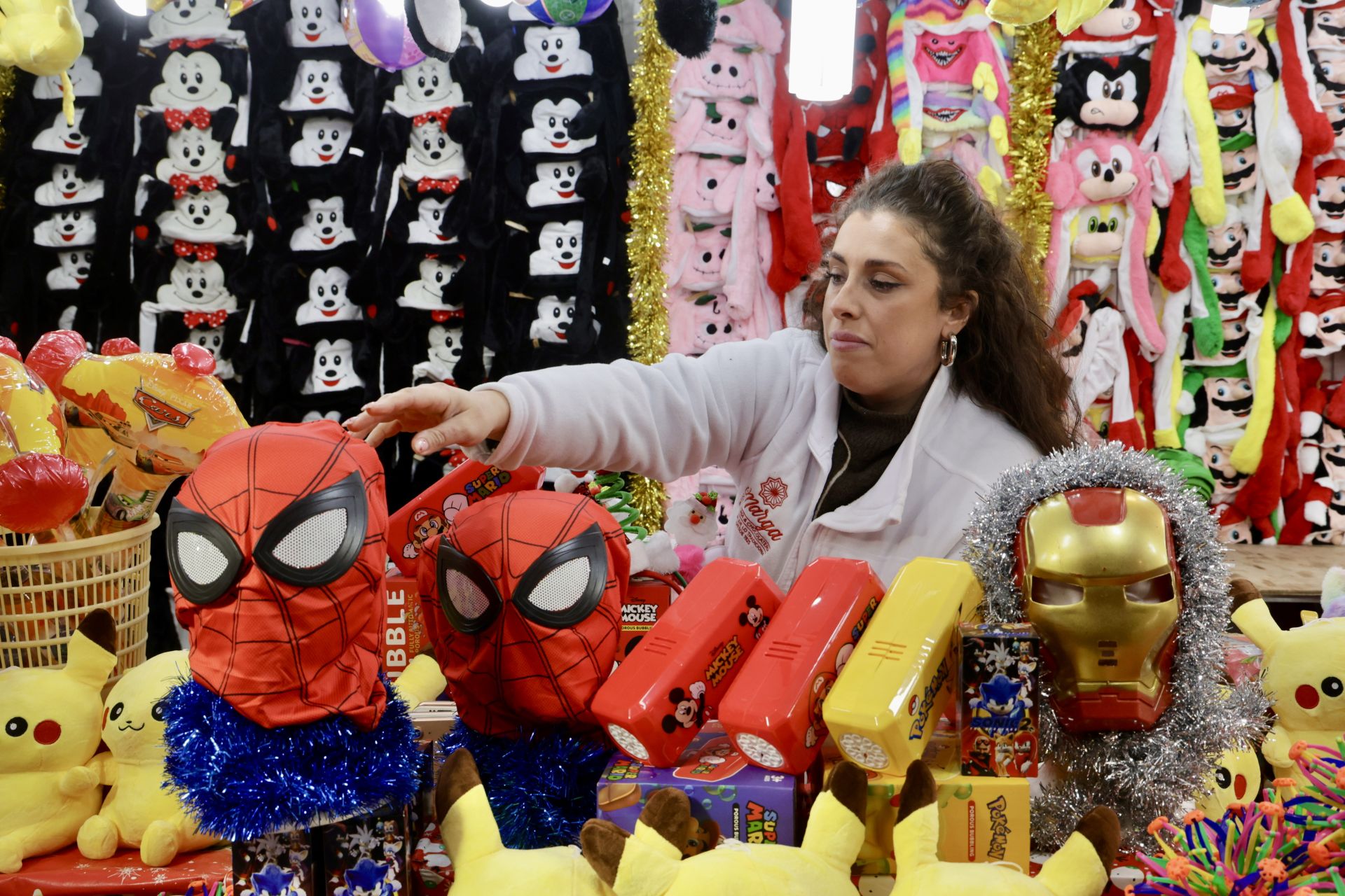 Las imágenes de los puestos navideños en la Acera Recoletos