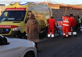 Atropellan a un hombre en una paso de cebra de Vía Roma