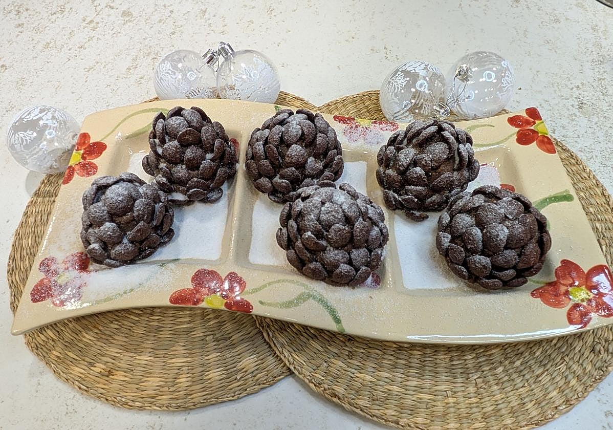 Receta de piñas de chocolate | El Norte de Castilla