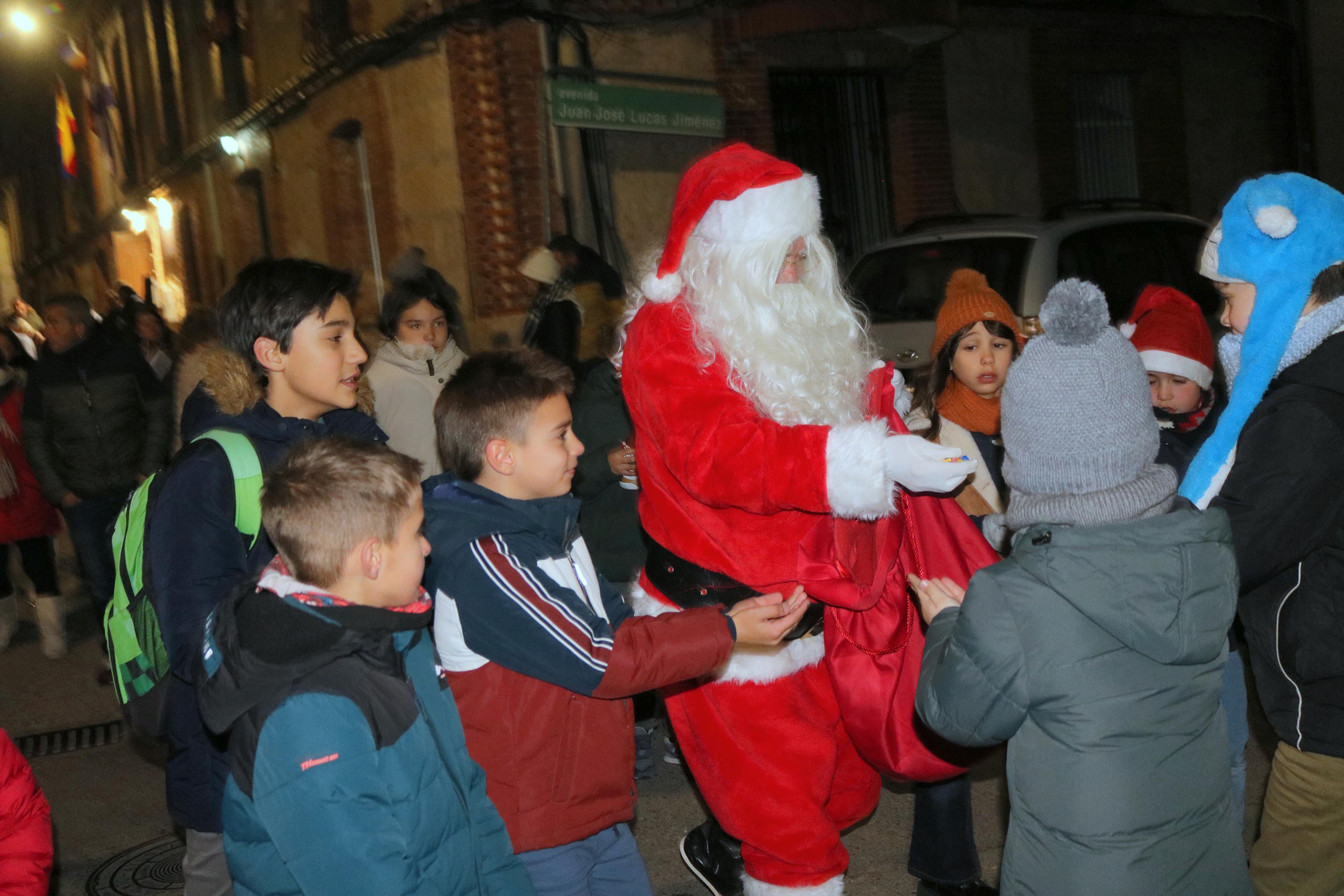 Papá Noel visita Baltanás