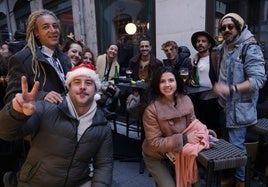 Las calles de Valladolid, repletas de ambiente festivo horas antes de la Nochebuena