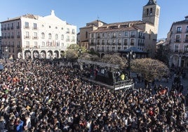 Celebración de una edición anterior de la Tardebuena de Segovia.