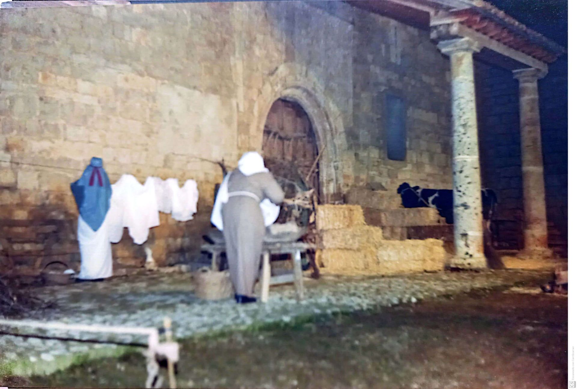 El belén viviente de la iglesia de Santiago de Tordehumos de hace 25 años, en imágenes