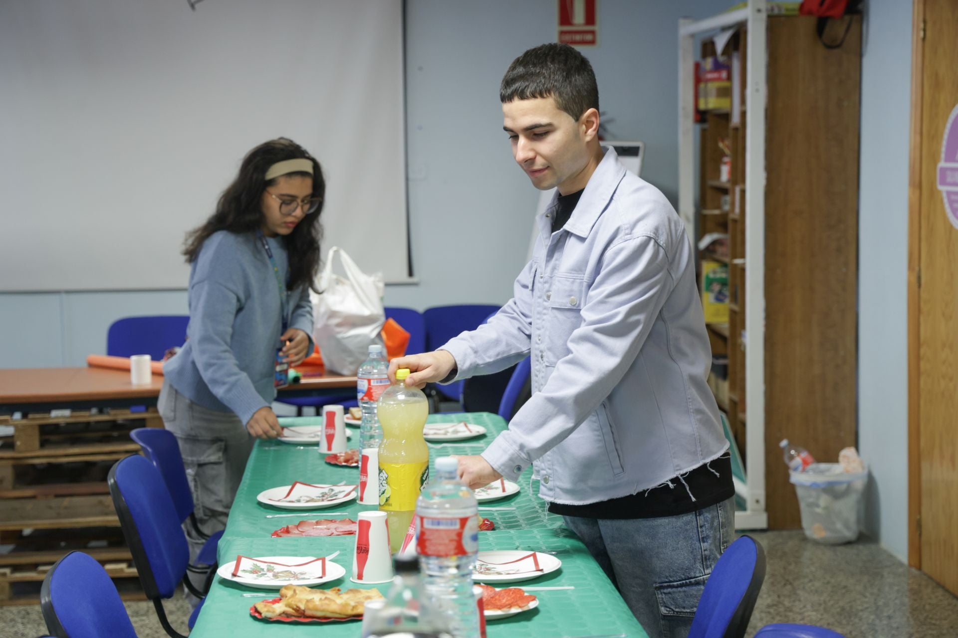 Las fotos de la comida solidaria &#039;No comas solo por Navidad&#039;