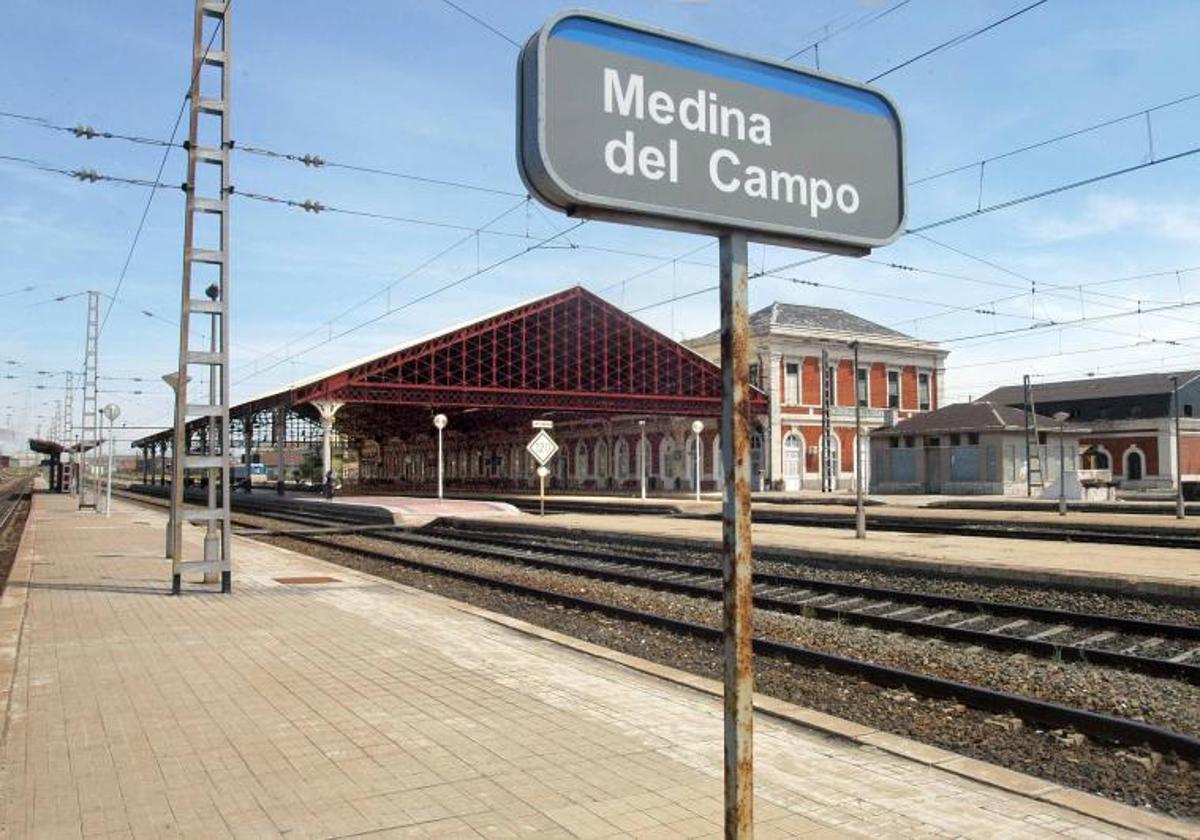 Estación de Medina del Campo.