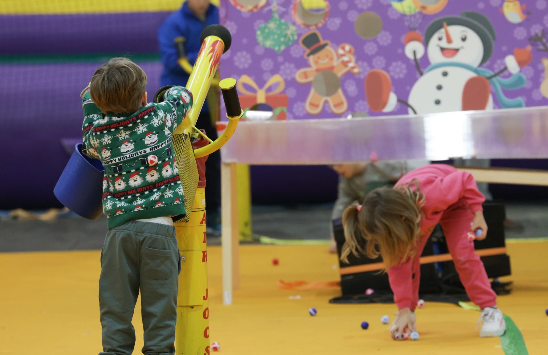 El parque infantil de Navidad, en imágenes