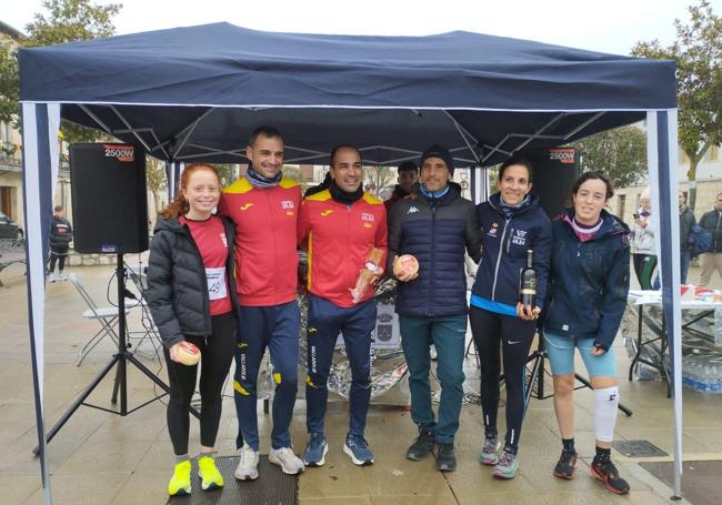 Ganadores de la carrera de San Silvestre en Villanubla