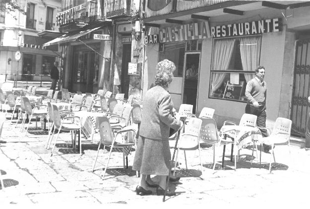 Bar Castilla. Junio 1988.