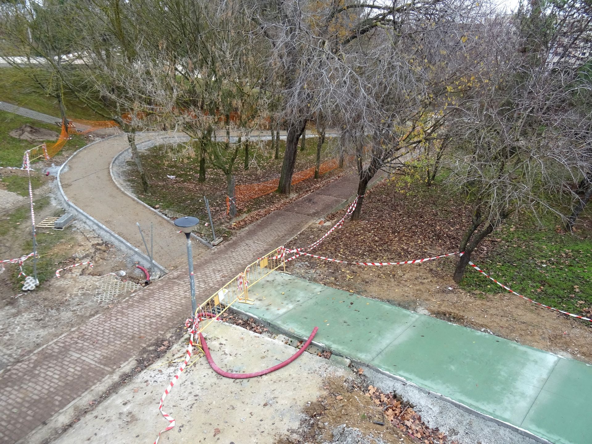 Un recorrido en imágenes por el carril bici de Parquesol