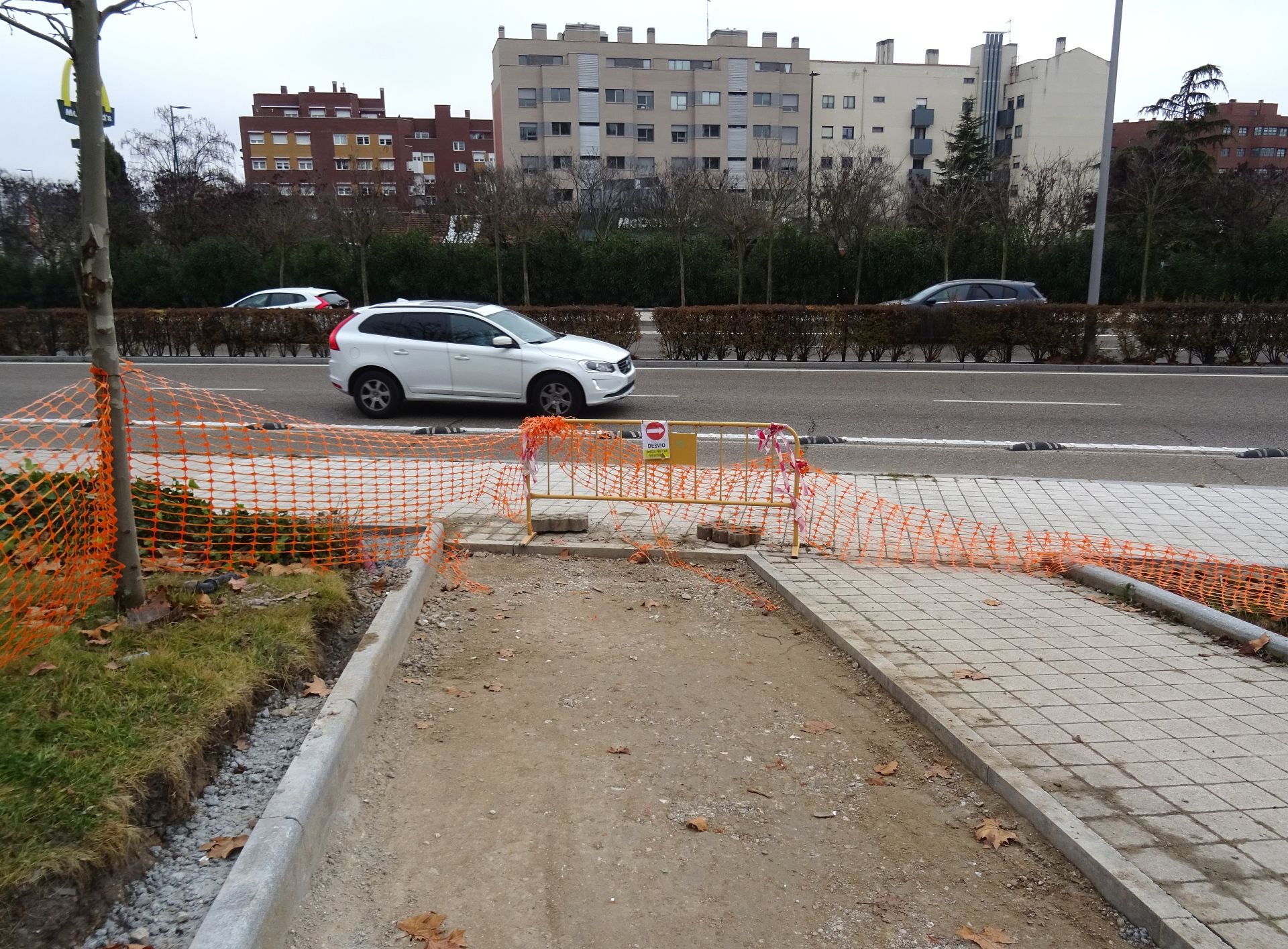 Un recorrido en imágenes por el carril bici de Parquesol