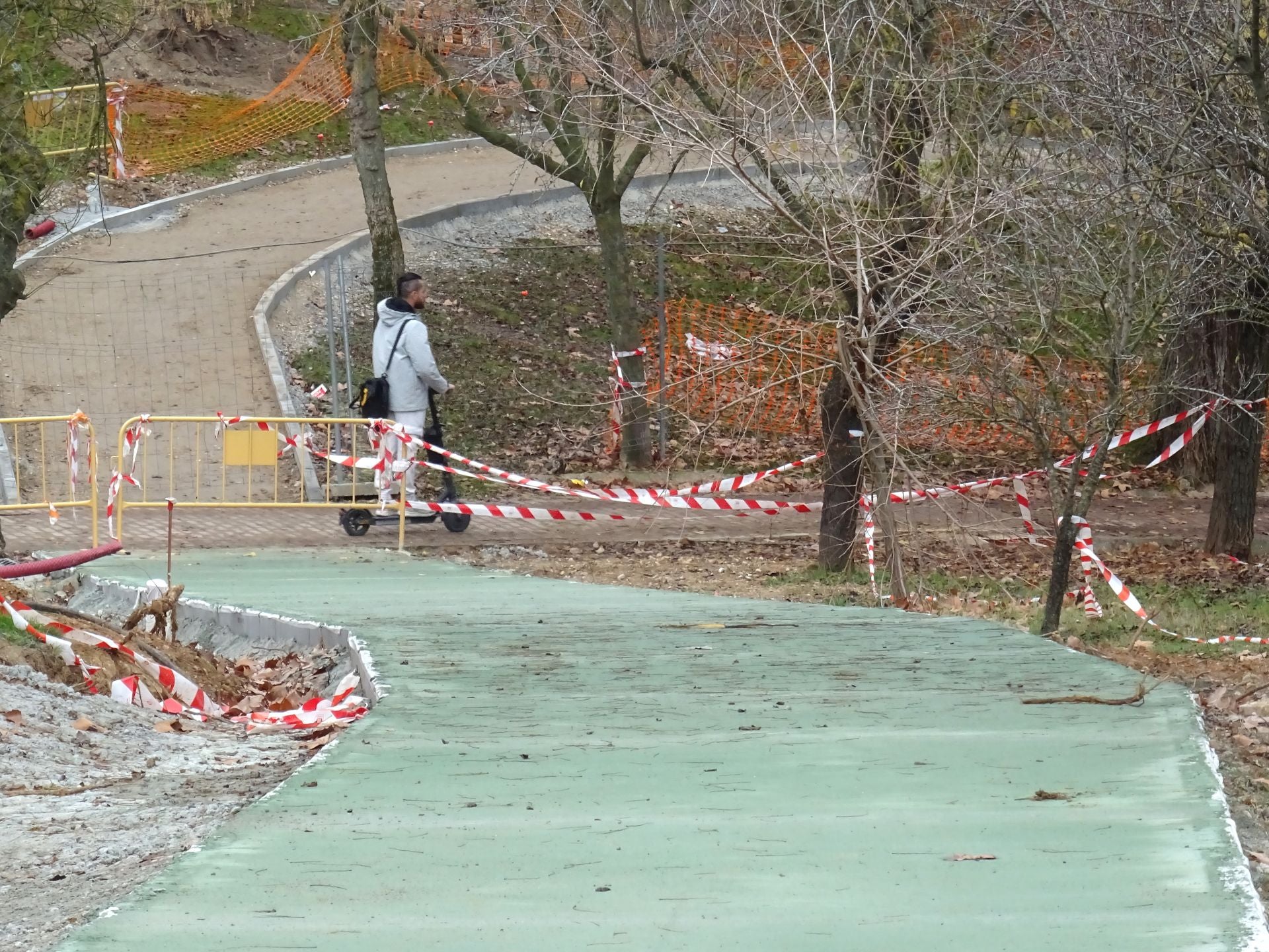 Un recorrido en imágenes por el carril bici de Parquesol