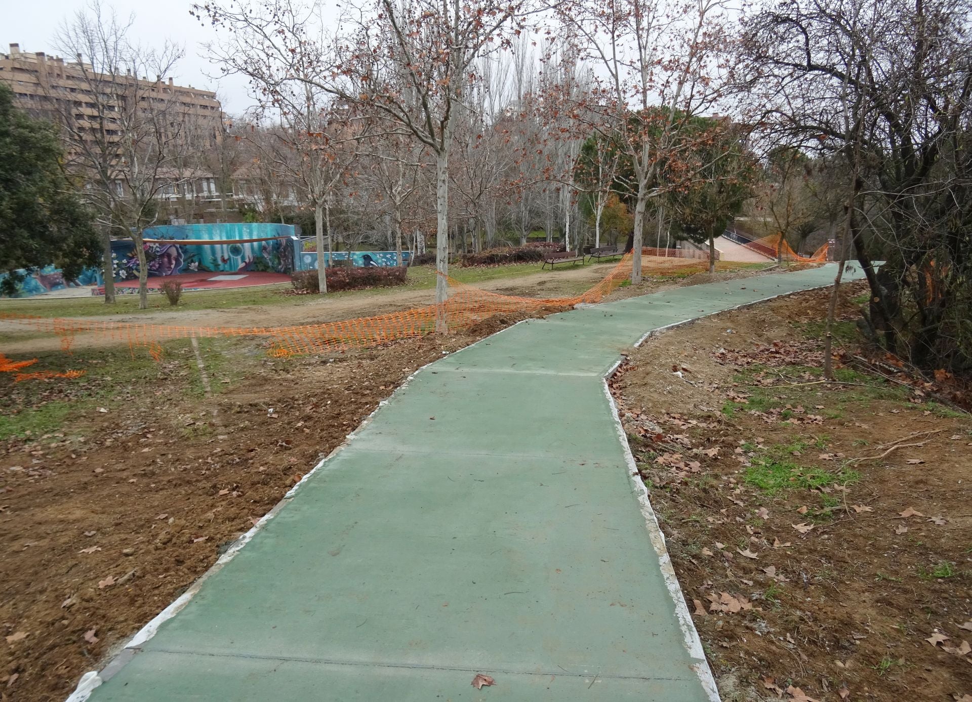 Un recorrido en imágenes por el carril bici de Parquesol