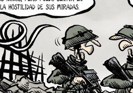 La viñeta de Sansón: 'Mientras tanto, en Gaza...'