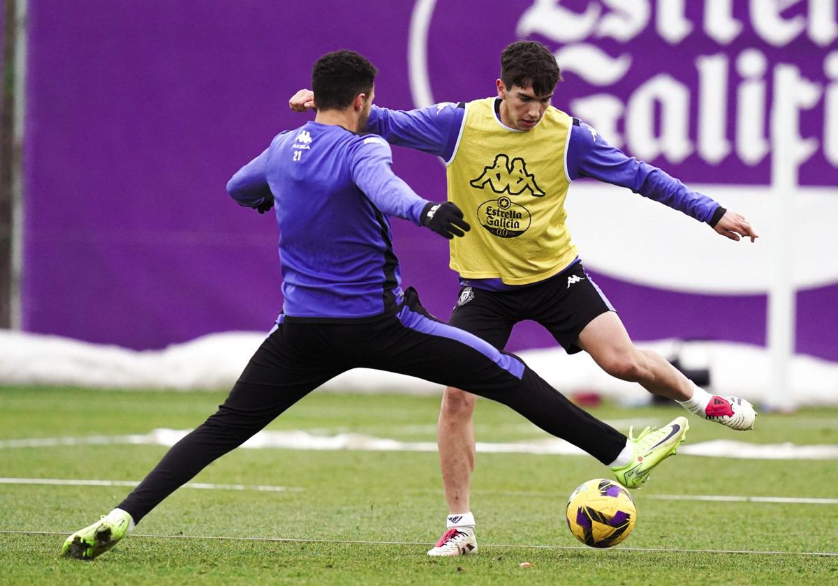 Vuelta al trabajo del Real Valladolid después del descanso navideño