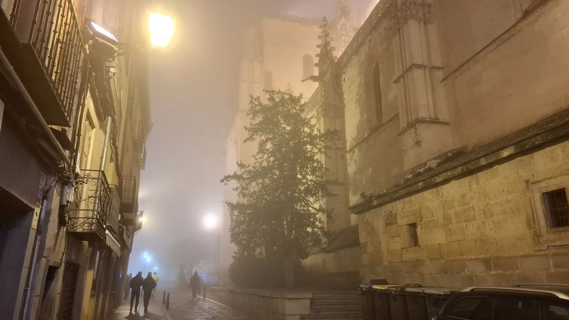 Fotos: la niebla envuelve Segovia