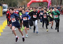 Así ha sido la San Silvestre Infantil de 2024