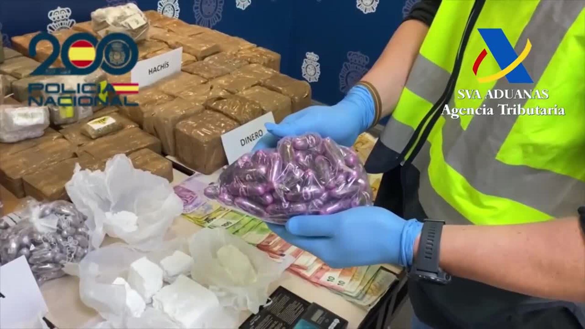 Desarticulada en Alicante una banda dedicada a distribuir droga que recibían en narcolanchas
