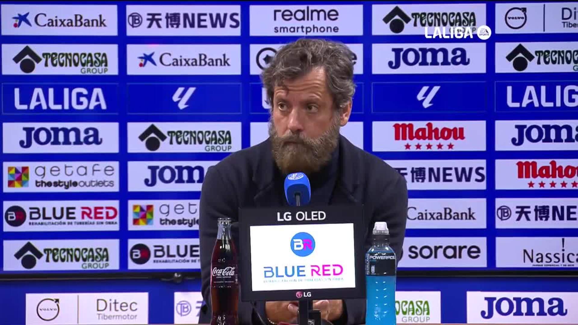 Quique Sánchez Flores cataloga como "aberrante" que utilicen los estadios para "insultar"