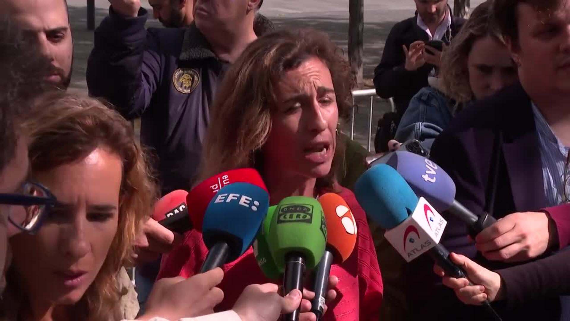 Estrada (CUP) critica el "talante franquista" de la justicia española ante el caso 'Tsunami'