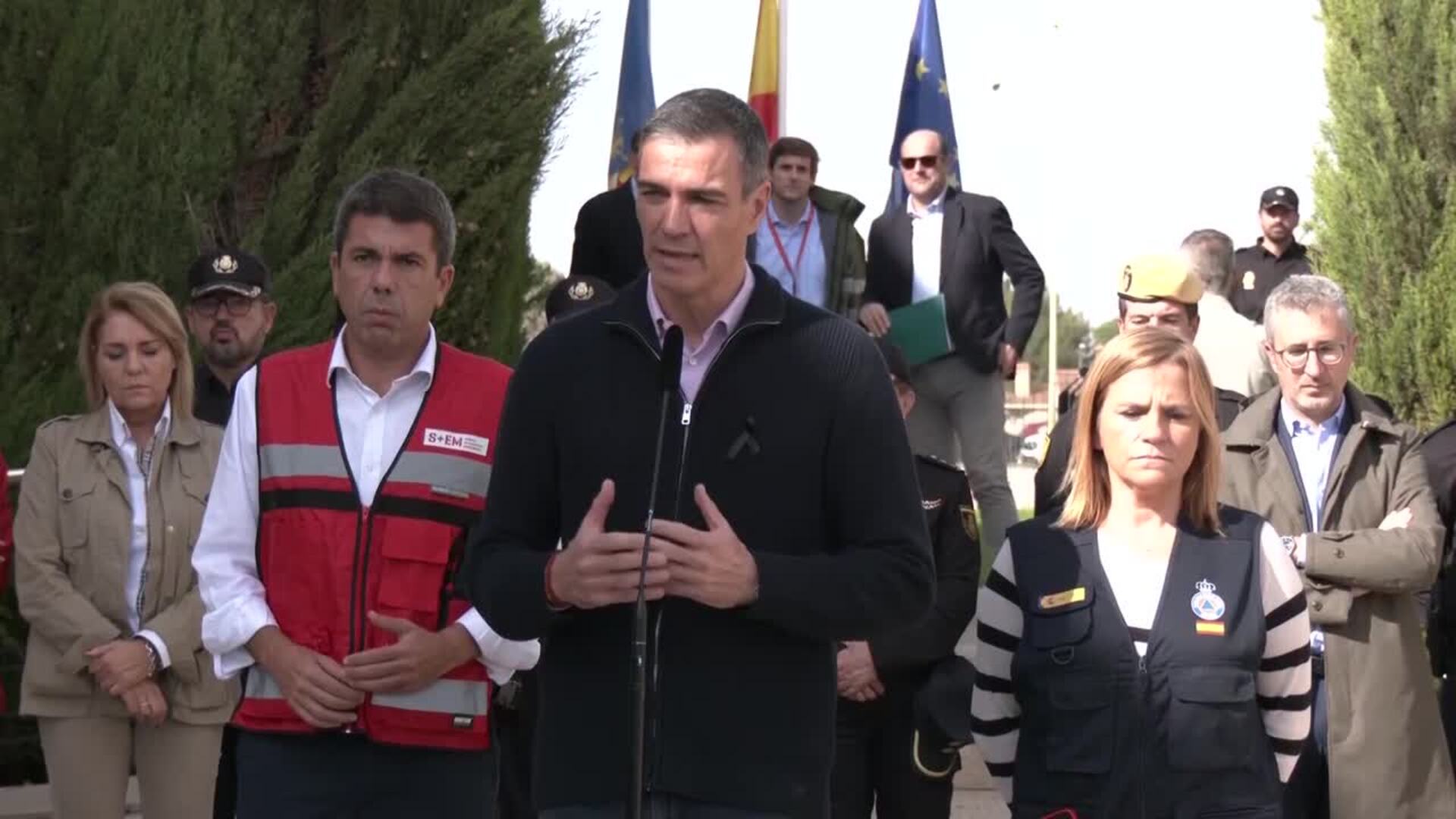 Sánchez ruega a ciudadanos de Valencia y Castellón que se queden en casa: "La DANA continúa"